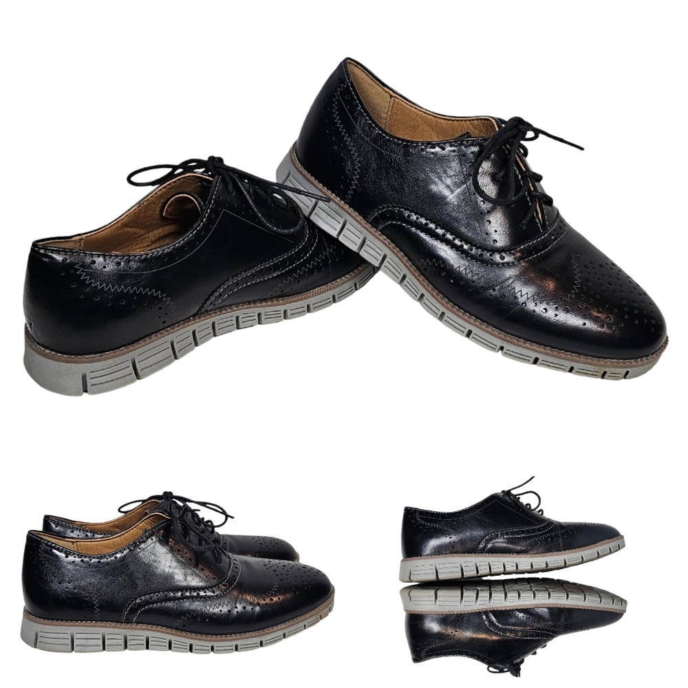 Deer Stags Benton Jr Boys' Classic Lace-Up Wingtip Comfort Oxford Size‎ 5M